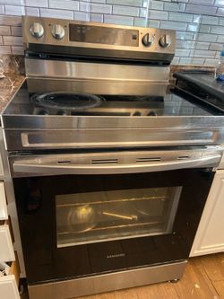 Samsung smart things electric range stove FREE doesn’t turn on