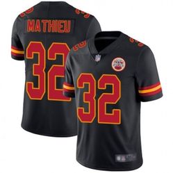 Chiefs Tyrann Mathieu Black Jersey
