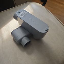 1 in. Type LB PVC Conduit Body Conduit Fitting for Cantex PVC Conduits