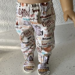 18” Doll Pants And Matching Shoes 