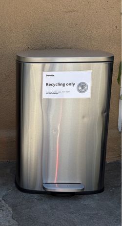 Stainless Steel Step Trash Can