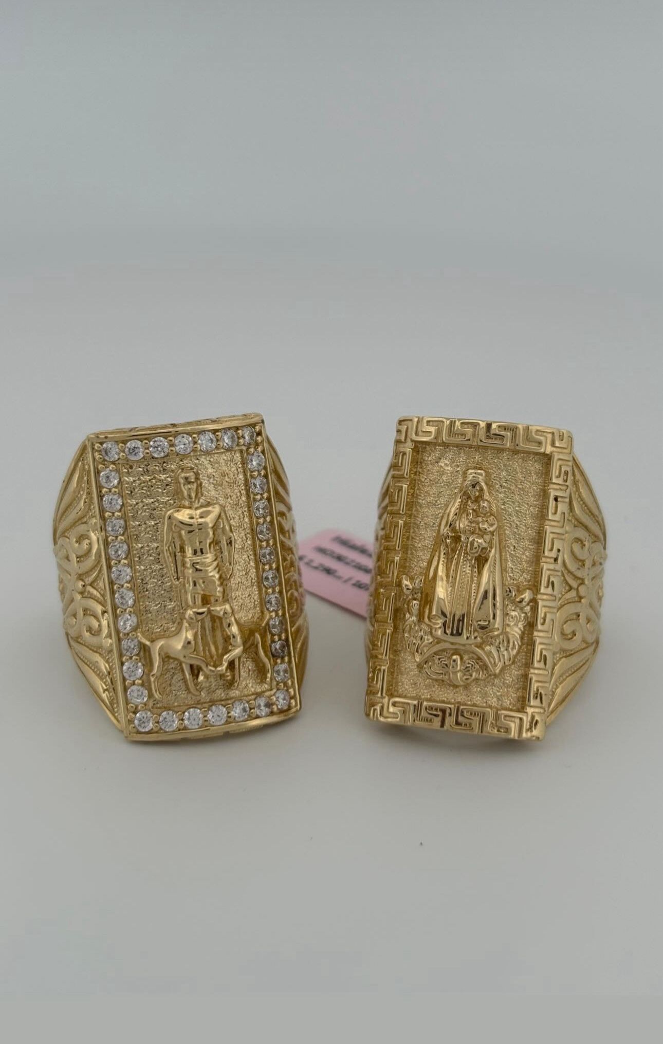 Hermosos Anillos Sólidos 10k