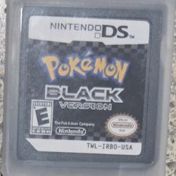 Ds Pokemon Black Unathenticated Repro twl-irbo-usa Tested Works