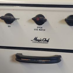 antique magic chef stove
