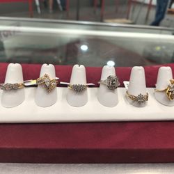 14k10k Gold Diamond Rings Different Prices And Sizes Grams Layway Available 10%dwon If You Interested Please Make Sure You Ask For Maribel Thank You 