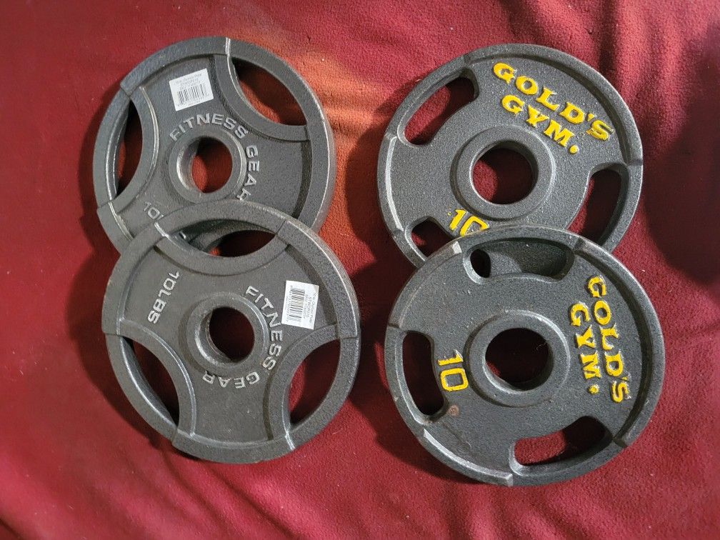 2" HOLE OLYMPIC PLATES 40LBs . 4-10s GOLD'S GYM AND FITNESS GEAR
11525 S HALSTED DUNKIN DONUTS/7111.S WESTERN WALGREENS
DELIVERY AVAILABLE
40$