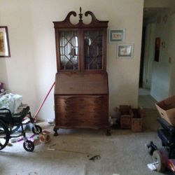 Antique Mahogany Secretary Desk