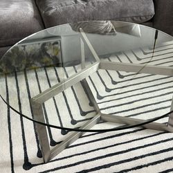 Room&Board Glass Coffee Table $549+ Retail