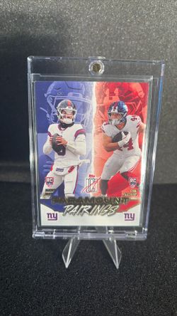 Jaxson Dart/Cam Skattebo rookie card