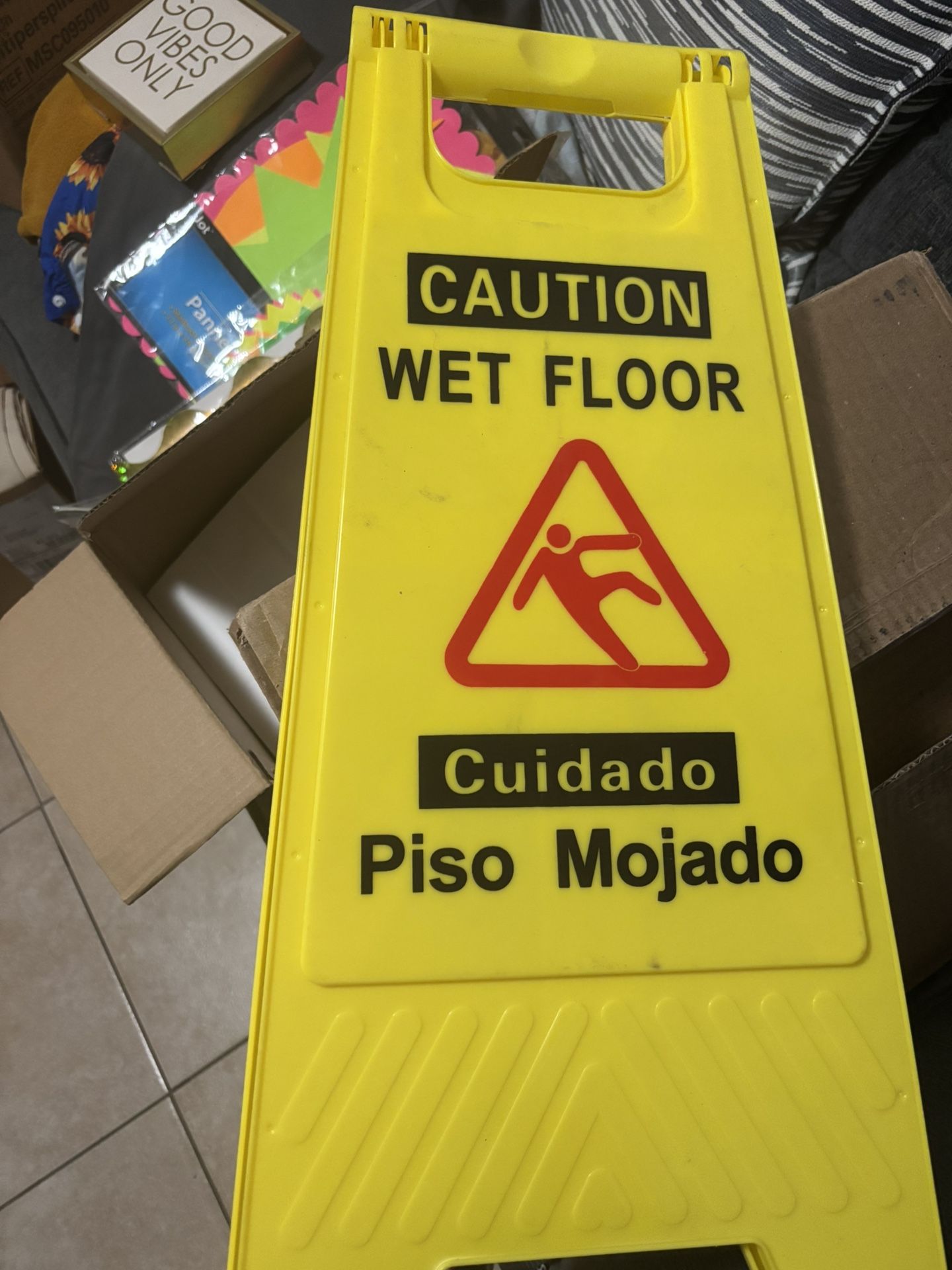 Caution Wet Floor Sign
