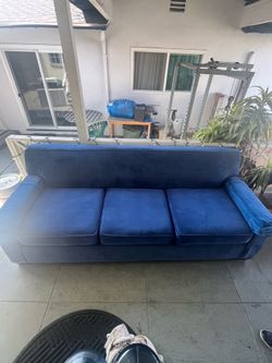 Used Blue Couch