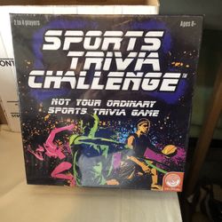 NEW Sports Trivia ChallengeGame Board