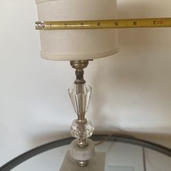 Antique Marble Lamp Base