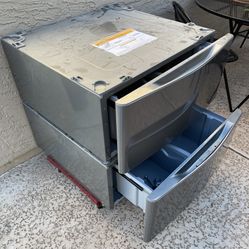 Kenmore Washer And Dryer Drawer Set Gray