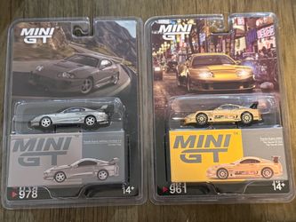 Mini GT  Toyota Supra Top Secret Gold