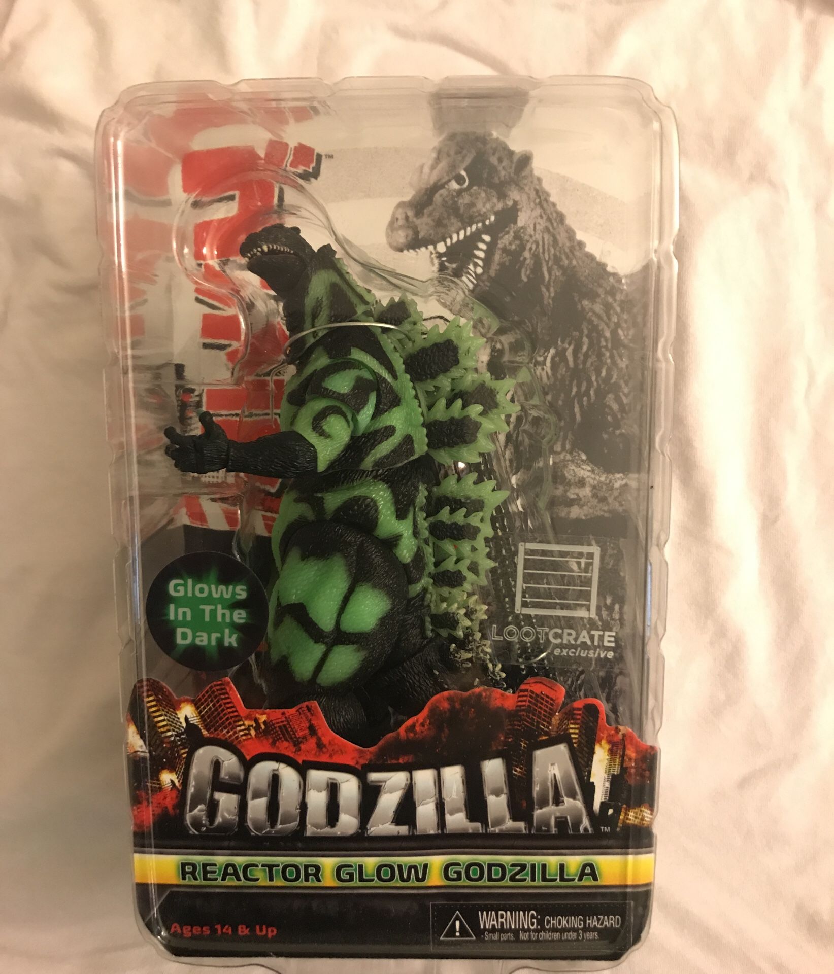 GODZILLA glow in the dark LOOT CRATE EXCLUSIVE