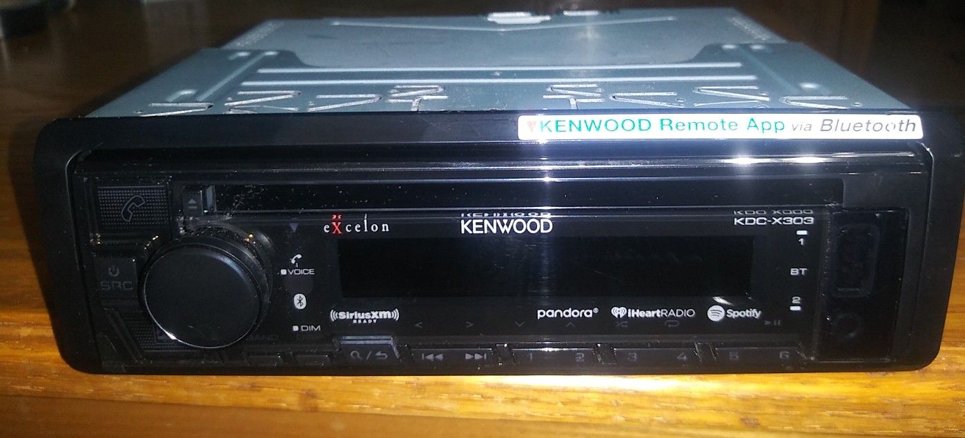 Car stereo Kenwood Excelon KDC-X303 Bluetooth