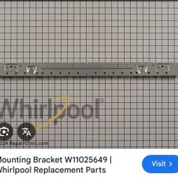 Whirlpool Microwave Mounting Bracket + Mounting Screws
