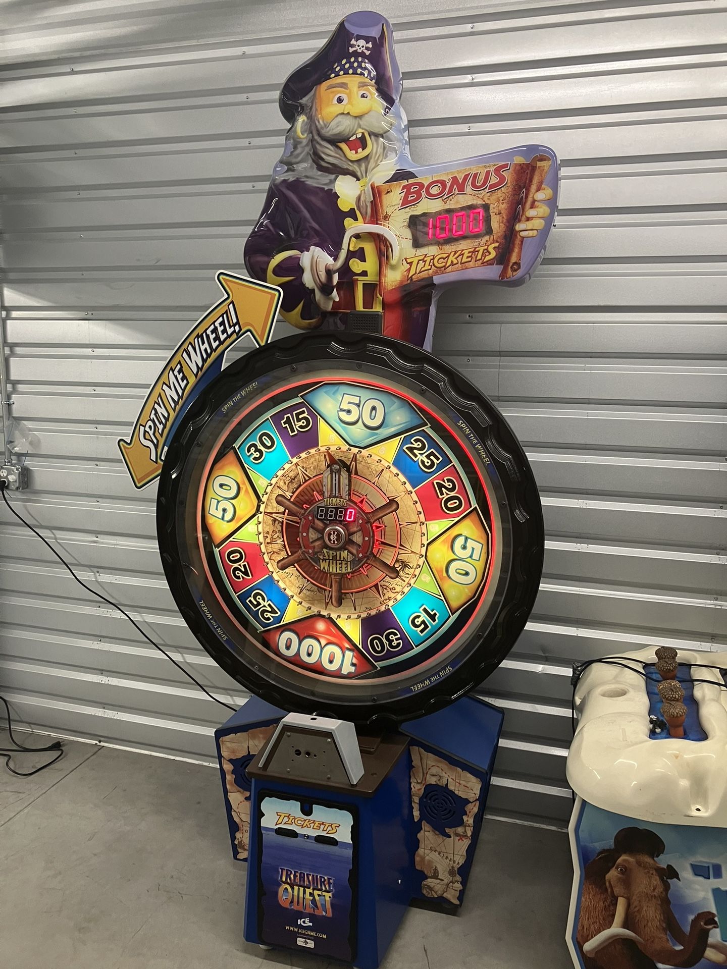 Treasure Quest ICE Redemption Arcade Game