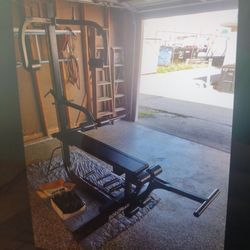 Soloflex with attachments