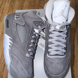 Air Jordan 5 “Wolf grey” 6Y & 6.5Y