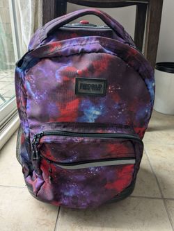J World New York Rolling Backpack