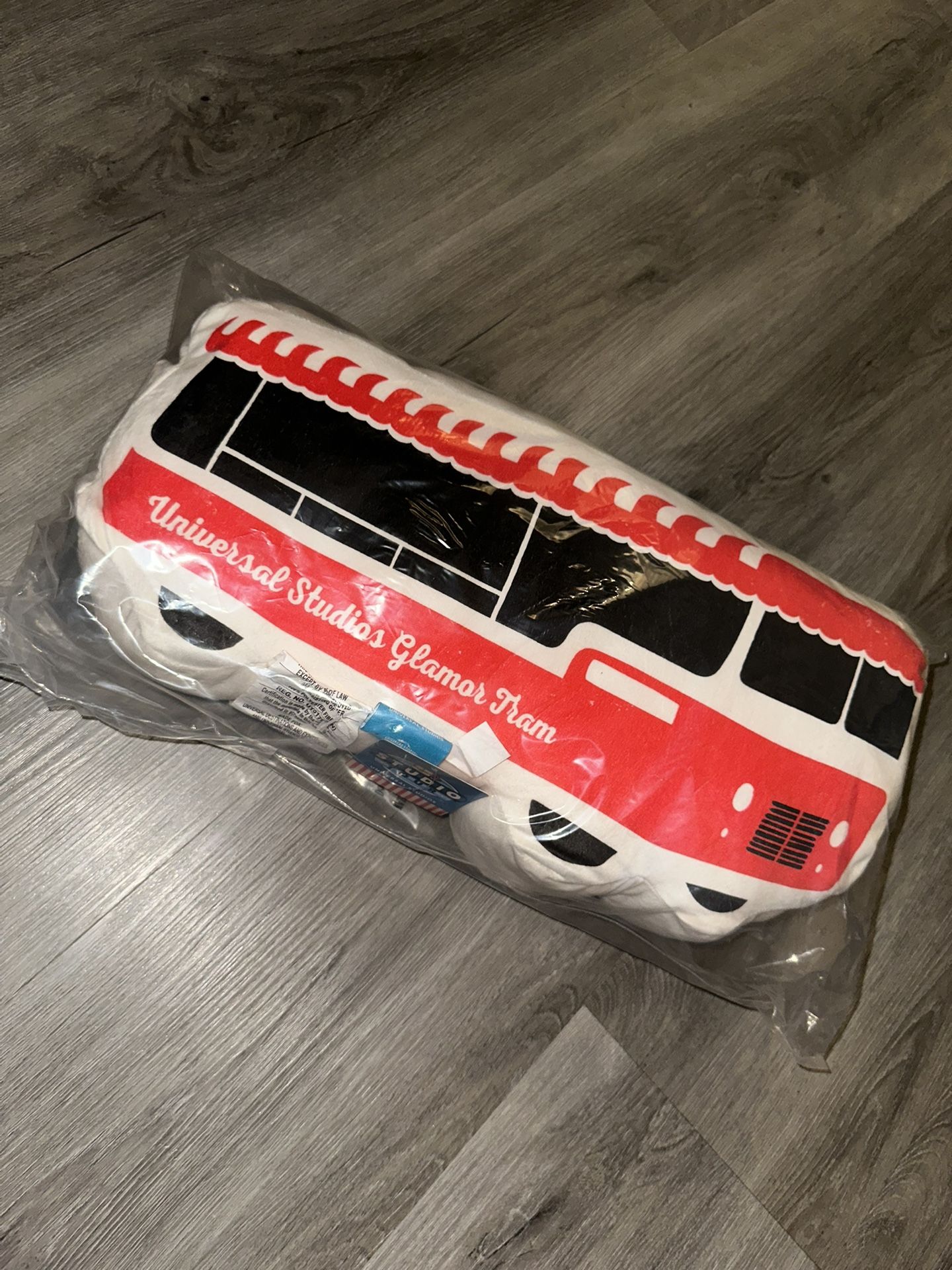 UNIVERSAL STUDIOS TRAM PILLOW