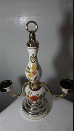 VINTAGE PORCELAIN - CERAMIC CANDELABRA/ CENTERPIECE 15"×12"