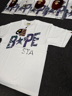 BAPE STAR Graphic T-Shirt White