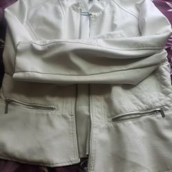 Womens XL  Faux Leather Jacket 