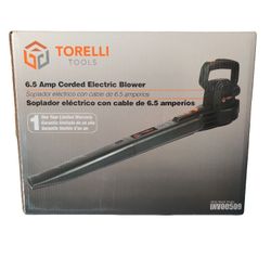 Brand New Torelli 6.5 Amp Corded Electric Leaf Blower – Model INV00509 – Factory Sealed – $45 OBO