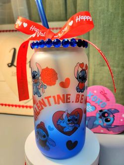 New 16oz Glass Can Customized