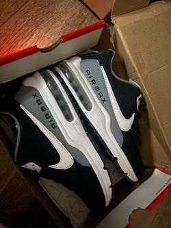 Nike Air Max Sneakers Black White Grey