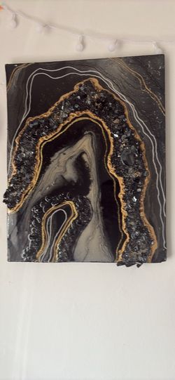 Custom crystal painting