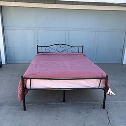 Bed Full Size Frame And Mattress 