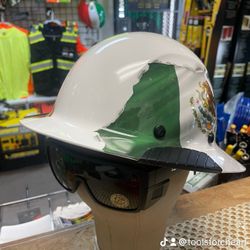 Lift Safety DAX MEXICAN FLAG FULL BRIM HARD HAT $135.