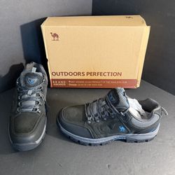 Camel Crown Men’s Hiking/Work Boots Grey Size 12 