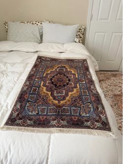 2 handmade Turkish rugs