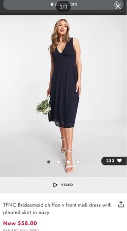 Women’s Size 10 Midi Navy Dress