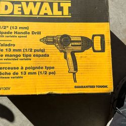 1/2 Spade Handle Drill