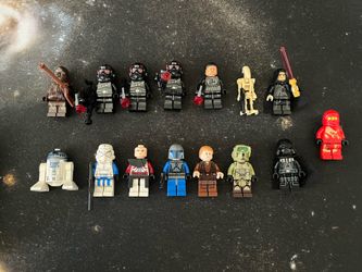 Lot of Lego Star Wars / Ninjago Minifigures