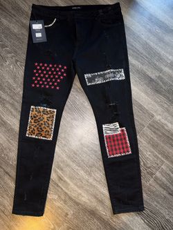 Mens Denim By Embellish Jeans Sz 40