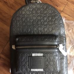 Coach Academy Leather Backpack. Authentic Brand New