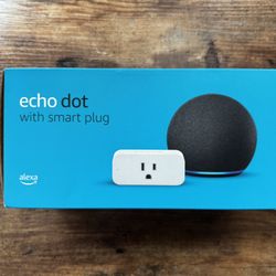 Echo Dot (4th Generation) With Amazon Smart Plug