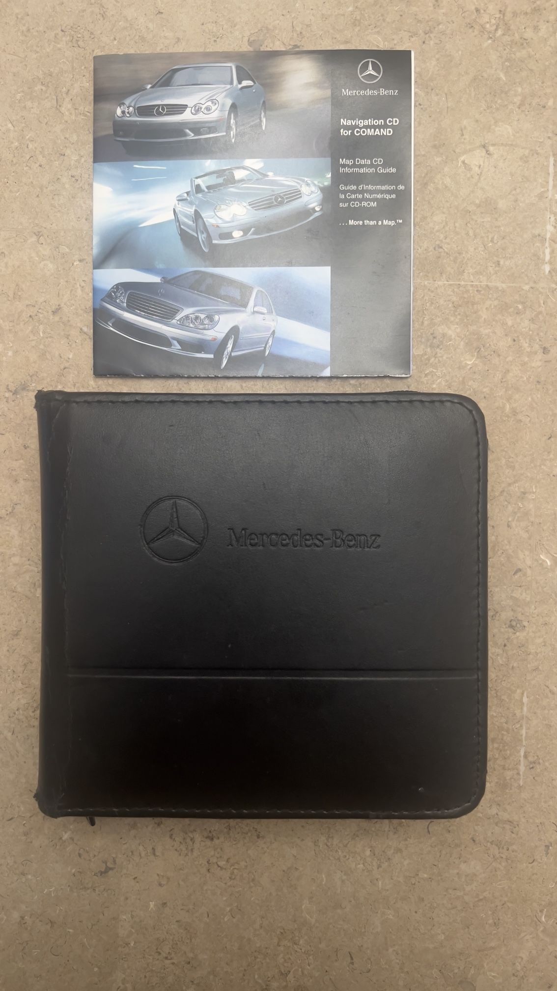 Mercedes-Benz Map Data CD In Guide