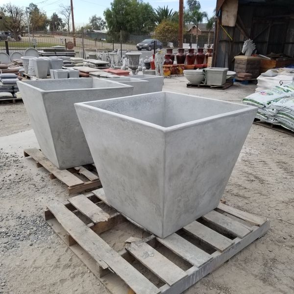 36X36 CONCRETE POTS 250 EACH OR 450 FOR 2 for Sale in Riverside, CA