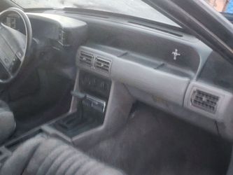 MUSTANG 5.0 gray dash 90-93