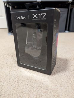 NEW Open Box EVGA X17 Wired FPS Gaming Mouse – Never Used / 8K Hz / RGB