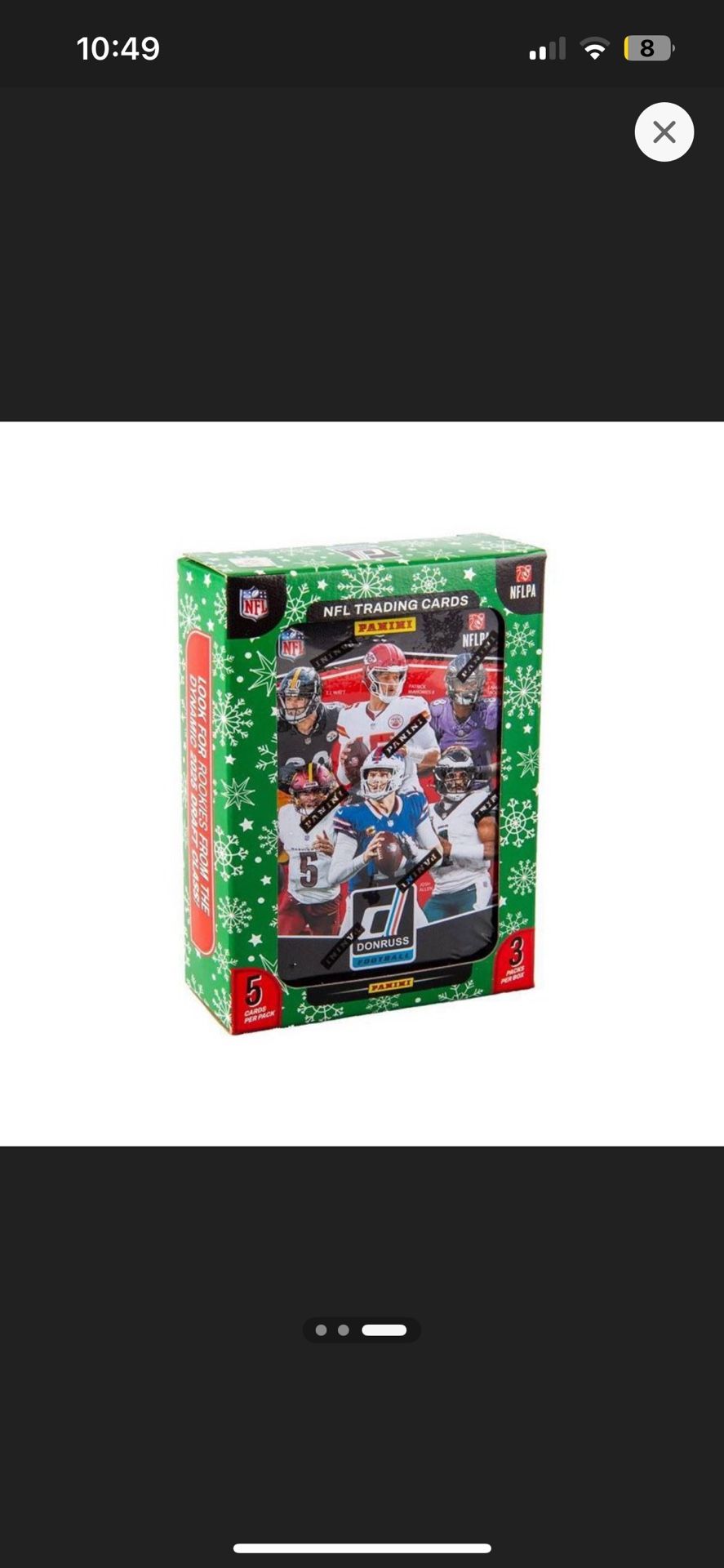 Donruss Football 2025 NFL Holliday Tins