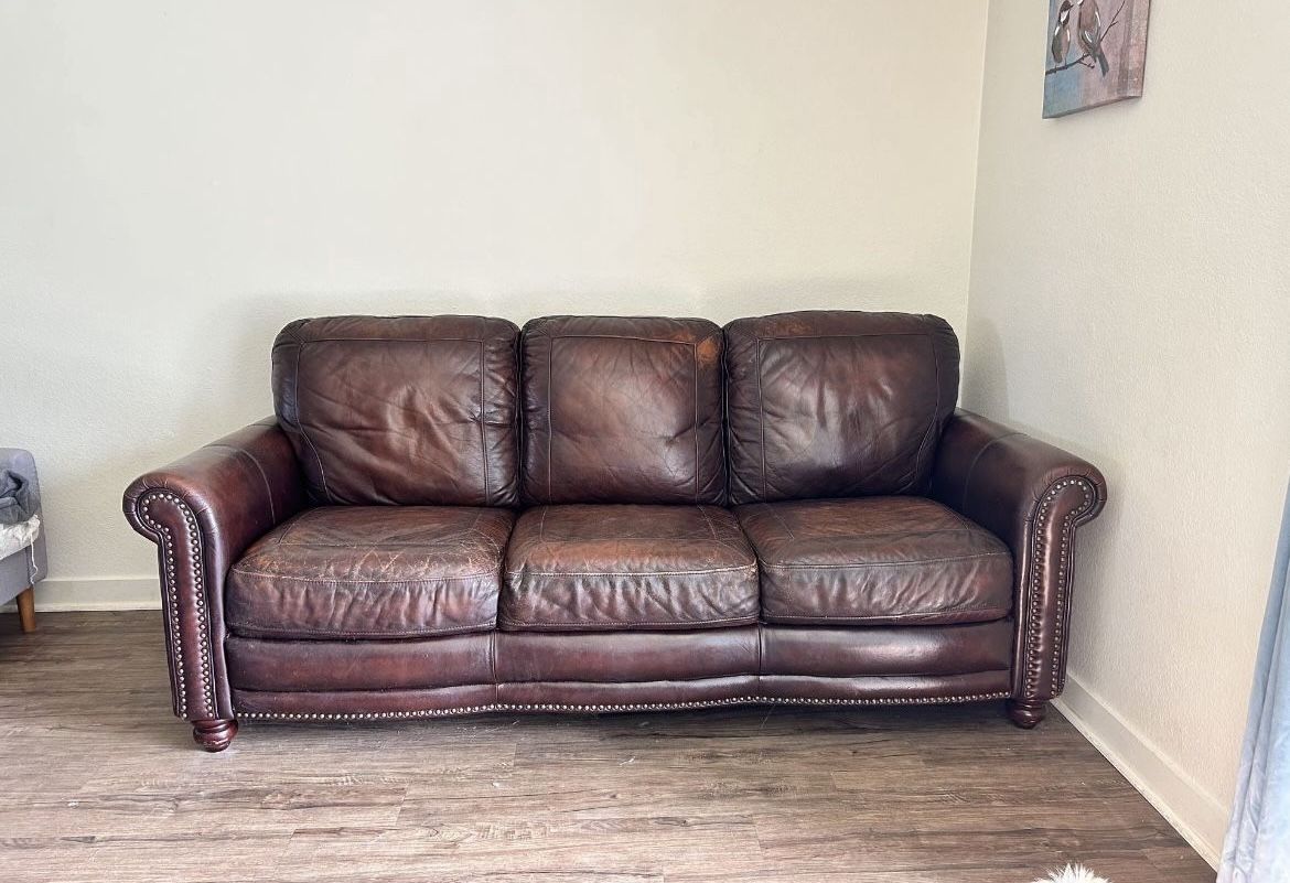 Leather Couch